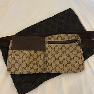 Authentic Gucci waist pouch
